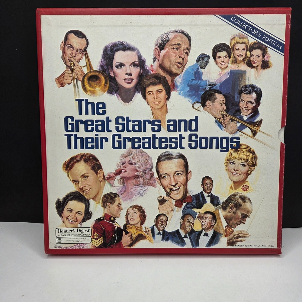 Reader's Digest The Great Stars and Their Greatest Songs 7 LP Vinyl Box Set 12"